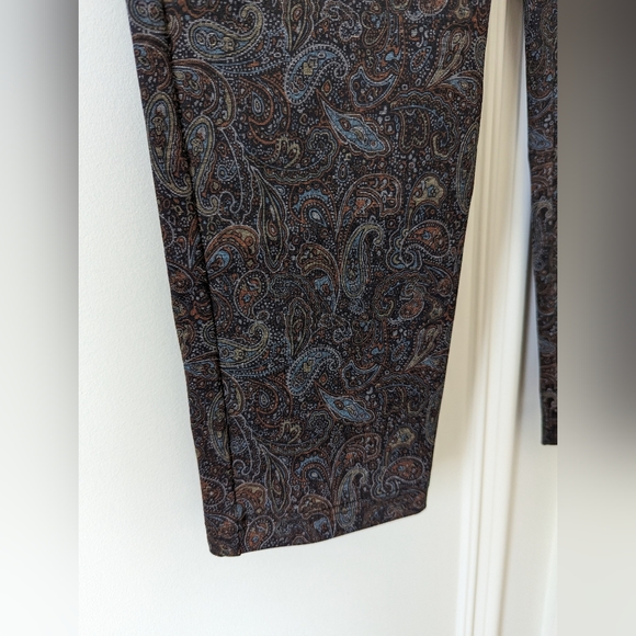 Luxury Canadian Mode De Vie Paisley Pants, Brand New with Tags - Picture 4 of 7
